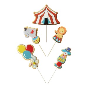 Topo de Bolo - Circo c/5 Make+