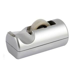 Suporte para Fita Adesiva Pequena Metalizado - Prata Maxcril