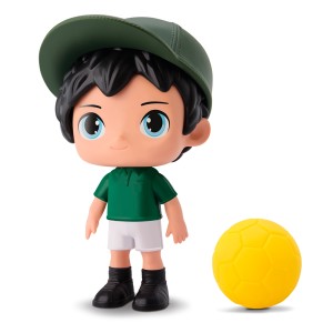Boneco Max Futebol Verde e Branco 1150 Silmar Brinquedos