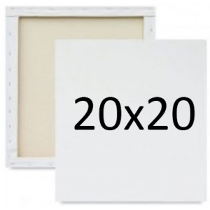 Tela para Pintura 20x20cm Luarte