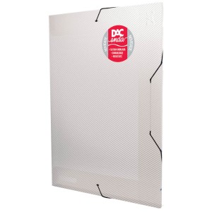 Pasta com Elástico Onda Transparente 401PP-TR DAC