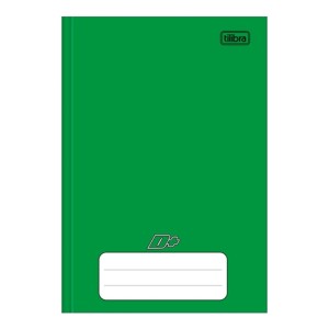 Caderno Brochura 1/4 Verde 48fls Tilibra