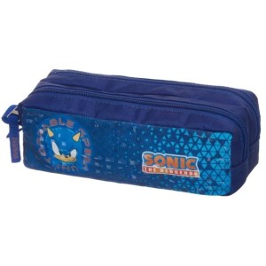 Estojo Duplo - Sonic Geomaze 989E17 Pacific