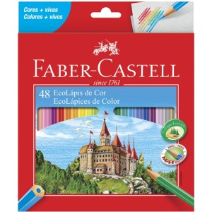 Lápis de Cor 48 Cores Faber Castell