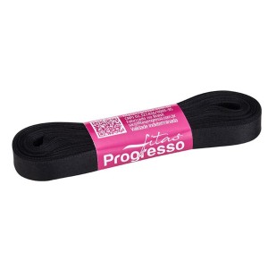 Fita de Cetim n.2 0219 - Preto Progresso