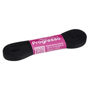 Fita de Cetim n.1 0219 - Preto Progresso