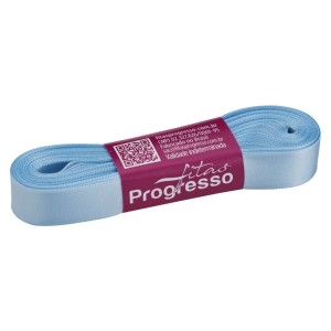 Fita de Cetim n.3 0212 - Azul Bebê Progresso