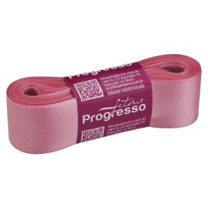 Fita de Cetim n.7 0240 - Rosa Escuro Progresso