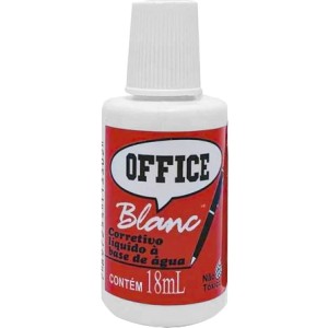 Corretivo Líquido Escolar 18ml Office Blanc Radex
