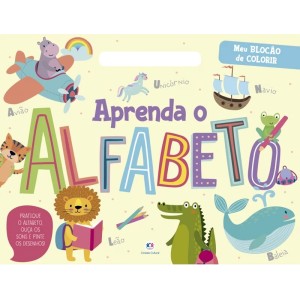 Meu Blocão de Colorir - Aprenda o Alfabeto Ciranda Cultural