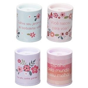 Apontador com Depósito Borboletas Molin