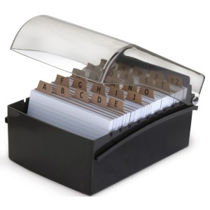 Fichário de Mesa 6x9 Preto Maxcril