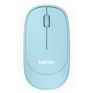 Mouse Sem Fio Color Fit Azul 74342 Letron