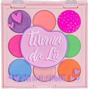 Paleta de Sombras Infantil Vegano Turma da Lú
