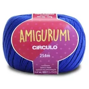 Linha Amigurumi 2829 - Azul Bic Circulo