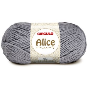 Lã Alice 0720 - Alumínio 100g Circulo