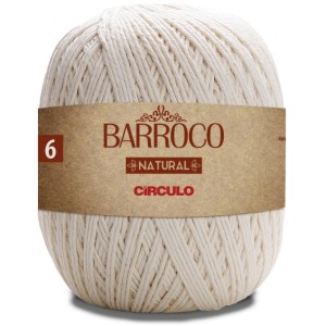Barbante Barroco n.6 - Natural Circulo
