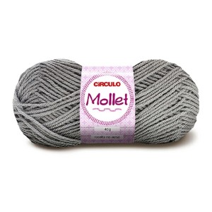 Lã Mollet 40g 0700 - Alumínio Circulo