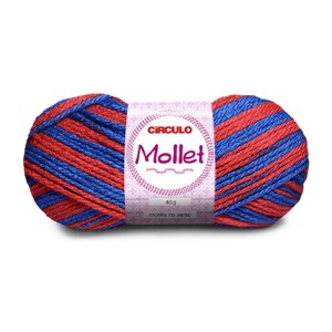 Lã Mollet 40g 9542 - Navy Circulo