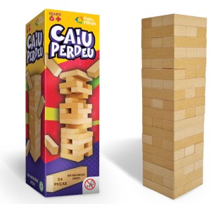 Jogo da Torre Caiu Perdeu 7460 Pais e Filhos