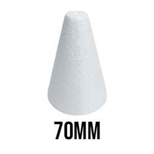 Cone de Isopor (EPS) 70mm Styroform