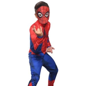 Fantasia M Homem Aranha Clássica 7308 Super Magia