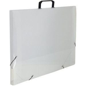 Pasta Maleta com Alça A3 - Transparente 701PP-TR DAC