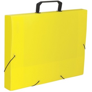 Pasta Maleta com Alça - Amarela 702PP-AM DAC