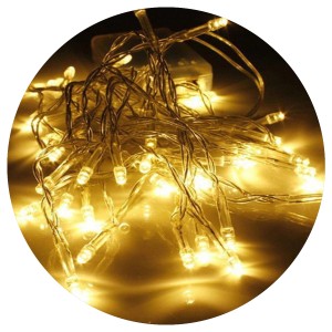 Pisca Pisca 100 LEDs Amarelo 10 Metros 15076 Chibrali
