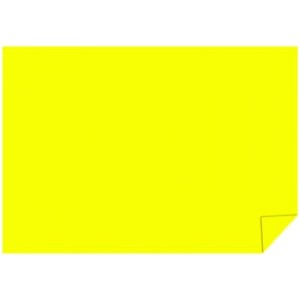 Papel Color Set 48x66cm - Amarelo Neon c/20