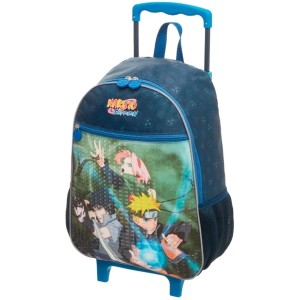 Mochila com Rodinhas Naruto Time 7 978D01 Pacific