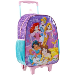 Mochila com Rodinhas Princesas 11551 XeryUs
