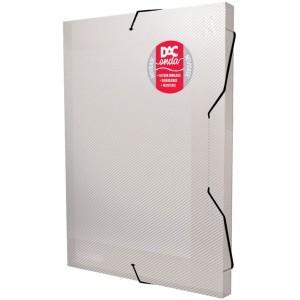 Pasta com Elástico 40mm Onda Transparente 404PP-TR DAC