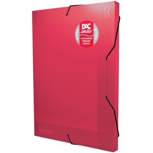 Pasta com Elástico 40mm Onda Vermelha 404PP-VM DAC