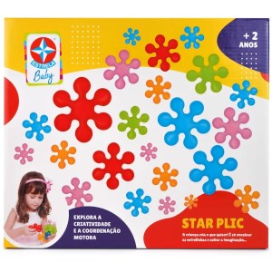 Brinquedo de Bebê Star Plic Baby Estrela