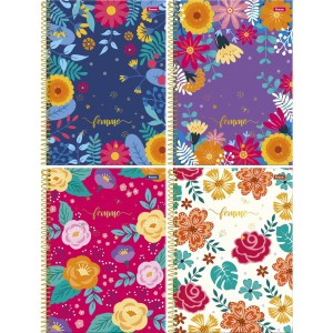 Caderno 1 Matéria Femme 80 Folhas Foroni