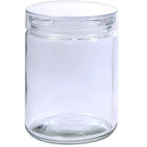 Pote de Vidro Redondo 600ml - Magnific com Tampa Plástica Le Bianco