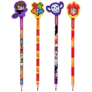 Lápis Preto N2 Harry Potter com Ponteira HB Leo e Leo