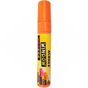 Pincel Marcador Window Marker - Laranja Acrilex