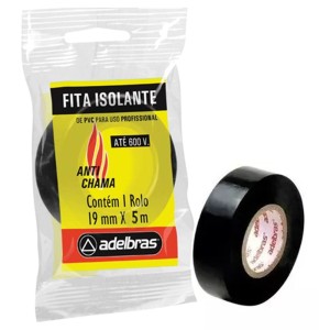 Fita Isolante Antichama 19mm x 5m Adelbras