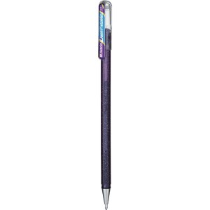 Caneta Gel 1.0mm Hybrid Dual Metallic Violeta e Azul Pentel