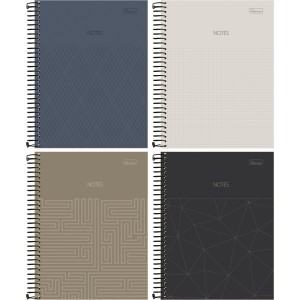 Caderno 1 Matéria Notes 80 Folhas Cadersil