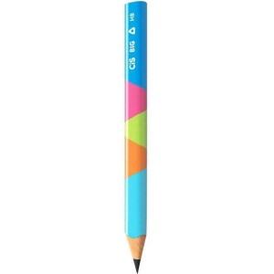 Lápis Preto Jumbo Triangular Big HB Cis