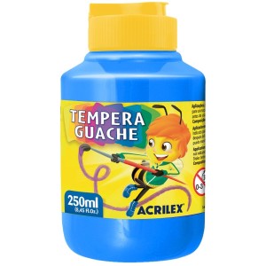 Tempera Guache 250ml - Azul Celeste 503 Acrilex