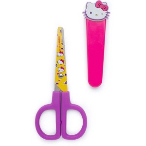 Tesoura Escolar Hello Kitty 13cm Leo e Leo