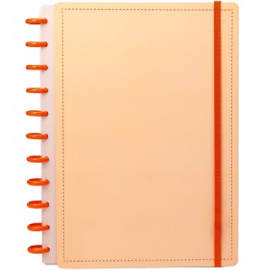 Caderno de Disco Grande All Peach Diskô