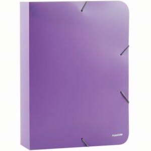 Pasta com Elástico 40mm Lolipop Lilás A40LP-LL Plascony