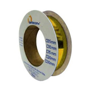 Fita Metalóide 10mm - Ouro c/50 Metros Lantecor