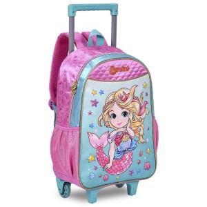 Mochila com Rodinhas Sereias SR24553K Clio Style