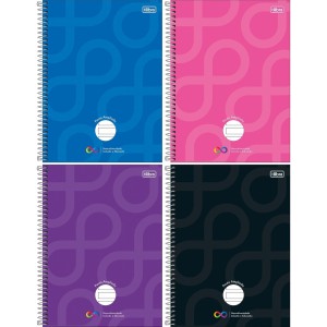 Caderno 1 Matéria Pauta Ampliada Neuro 80 Folhas Tilibra